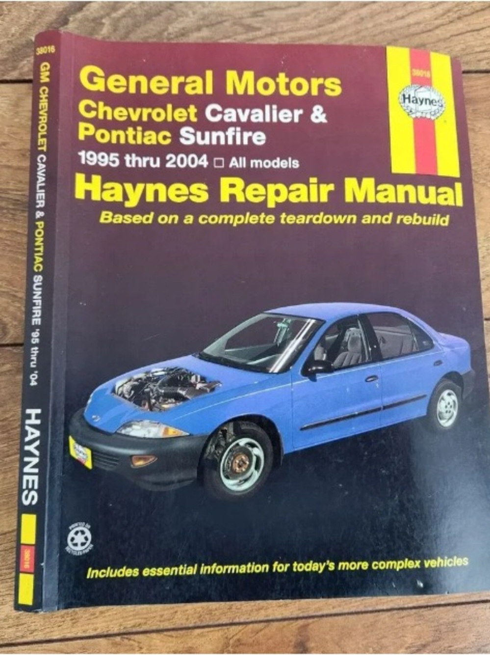 Car Repair Manual Cover